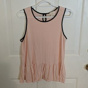 Kate Spade ♠️ Peplum Tank